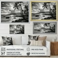 thumbnail image 4 of Designart "Black Beauty Maui s Stunning Cityscape III" Cityscapes Floater Framed Canvas Print, 4 of 7