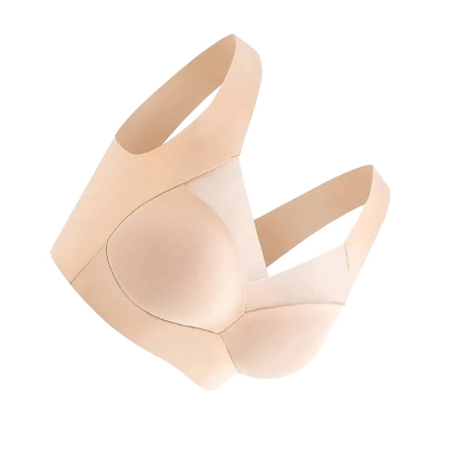 fastboy Soft Wirefree Zero-Restraint Tanks Tops Correct Posture With Comfort And Style Breathable And Soft Skin color XL