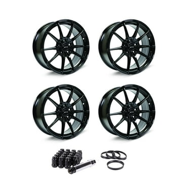 16 Inch Black Rims (Set of 4) for 2005-2009 Ford Mustang, RTX 82881-FV