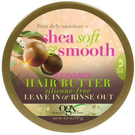 2 Pack - Frizz Defy/Moisture + Shea Soft & Smooth Creamy Hair Butter 6.6