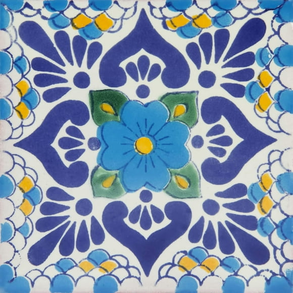 Mexican Ceramic Tiles decorative mexican mosaic tiles for bathroom, kitchen, shower, stairs, living room, kitchen backsplash
