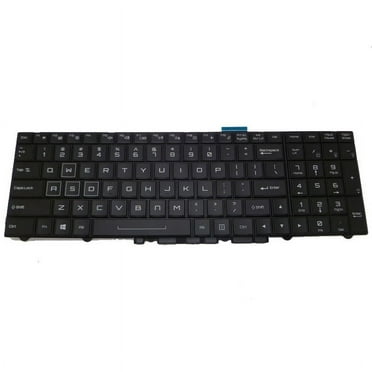 Laptop Colourful Backlit Keyboard For CLEVO P750TM P750TM-G P750TM1-G P751TM P751TM1-G P775TM-G P775TM1-G P751ZM English US Black Frame