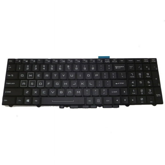 Laptop Backlit Keyboard For Eluktronics P775TM1-G P77DM3-G English US Black Frame New