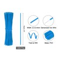thumbnail image 2 of Uxcell 6 Inch Twist Ties, Metallic Twist Ties, Reusable Plastic Coated Twist Ties for Bakery, Candy Bags, Coffee Bags, Goodie Bags, 1200 Pack, Blue, 2 of 6
