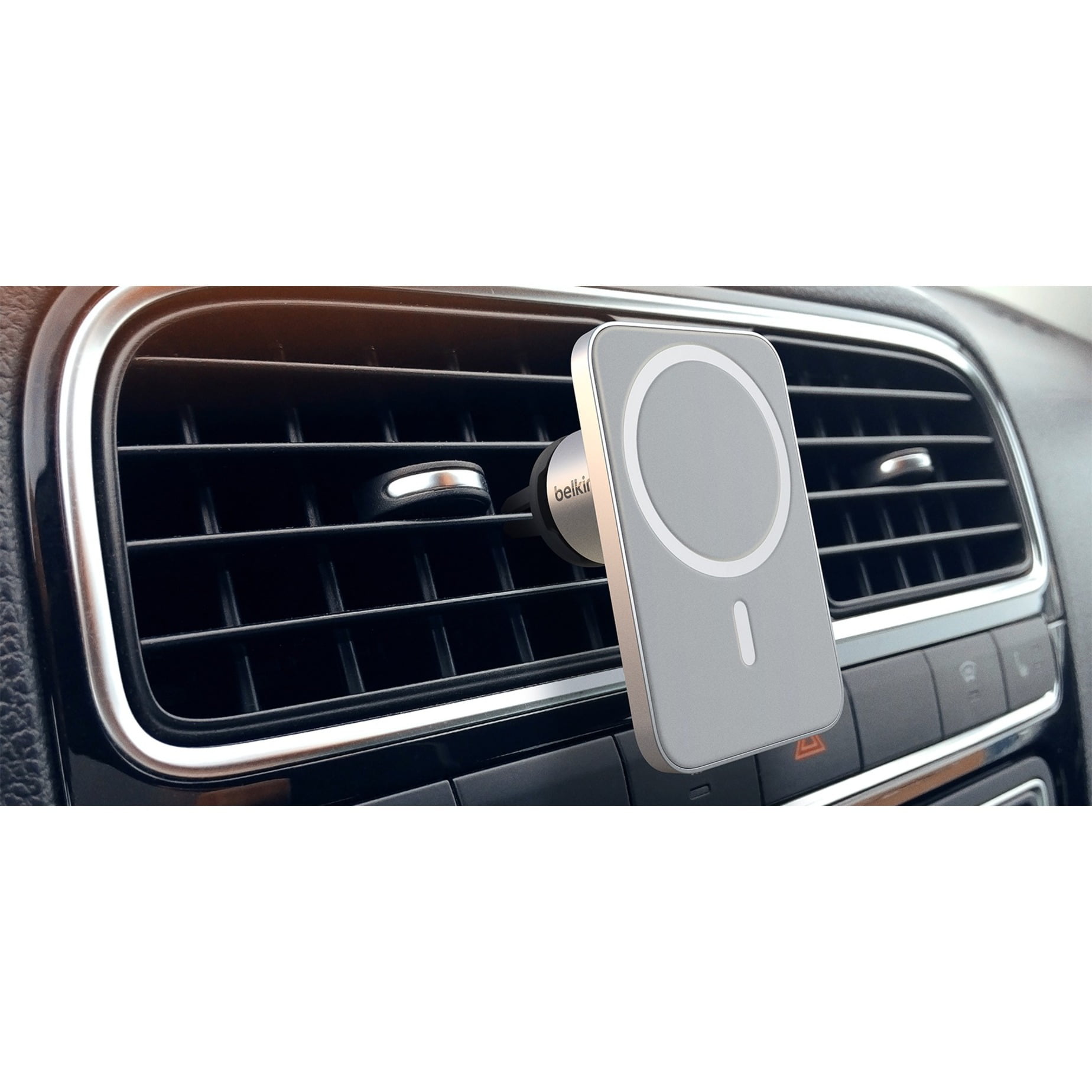 Buy the Belkin Magnetic Air Vent Car Mount Work with iPhones with Magsafe  ( WIC003btGR ) online 