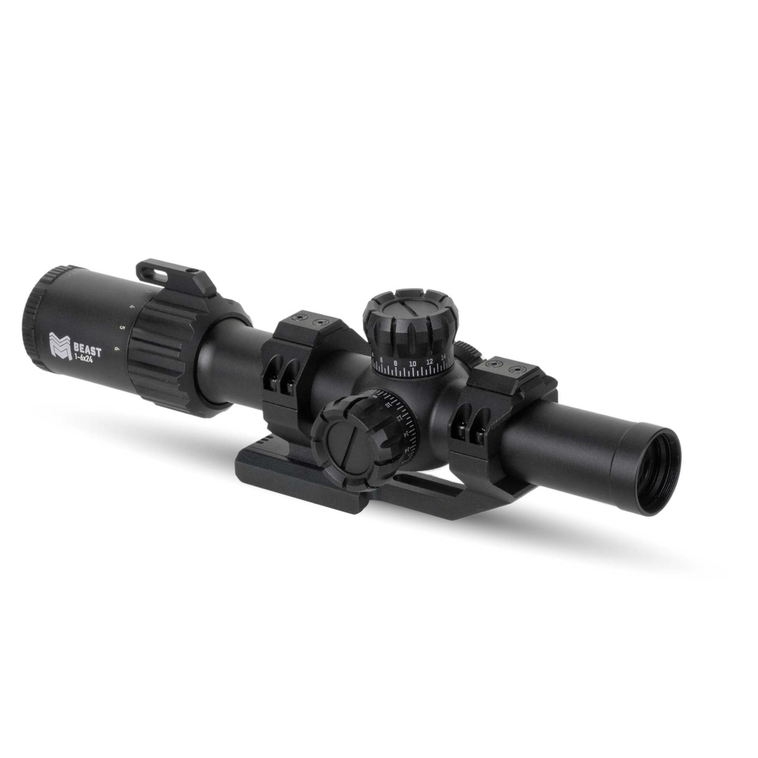 Monstrum Beast ED 1-6x First Focal Plane FFP LPVO Scope | CM5 Morpheus MOA