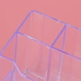 thumbnail image 3 of Popular Office Supply Transparent Multifunch Pen Holder con caja de tarjeta en blanco transparente EOTVIA Titular de la pluma multifunción, 3 of 8