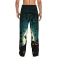 thumbnail image 3 of Disketp Happy Halloween 8 Men'S Pajama Pants - Ultra Soft Fleece Sleep And Lounge Pants (Size: S-Xxl), 3 of 9