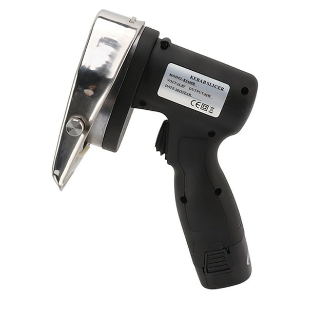 Cortador de kebab eléctrico, cuchillo de kebab eléctrico 0 Cuchillo de kebab Cuchillo de kebab inalámbrico confiable y duradero
