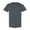 Dark-Heather, variant on Crown Craze® Unisex Short Sleeve T-Shirt, 100% Cotton Classic Heavy Crew Neck Tee (Dusty-Rose, L)