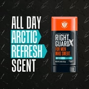 Right Guard Xtreme Defense Solid Antiperspirant & Deodorant for Men, Arctic Refresh, 2.6 oz. (2 Pack)