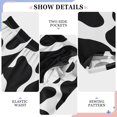 thumbnail image 4 of Cow Print Pattern Pajama Pants Soft Lightweight Lounge Pants Bottoms Sleep Pants Warm Comfy, 4 of 9