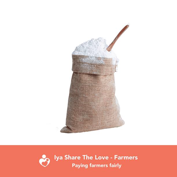 Iya Foods Premium Tapioca Starch Flour 2.5 lbs. bag. Plant-Based,  Grain-Free, Vegan, Gluten-Free, Non-GMO, Allergen-Free, Pure. Made with  100% Cassava ...