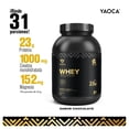 thumbnail image 3 of Suplemento alimenticio YAOCA proteína whey polvo sabor chocolate 1 kg, 3 of 4