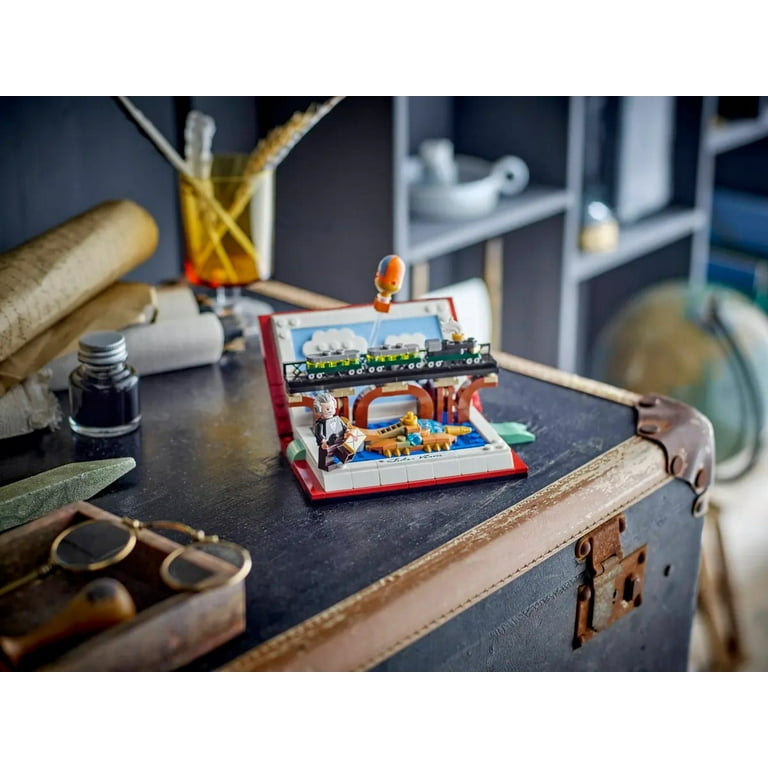 LEGO Tribute to Jules Verne's Books, 351pcs, Buildable Display