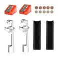 thumbnail image 4 of Ensemble de Réparation de Queue de Billard 16 Pcs : 2 Pinces de Queue de Billard, 10 Queue de Billard, 2 Formeurs, Rouge, 4 of 9