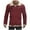 Wine, variant on Mens Plus Size Faux Leather Jacket Cozy Sherpa Fleece Lined Bomber Winter Coat Heavyweight Suede Faux Fur Trench Coats
