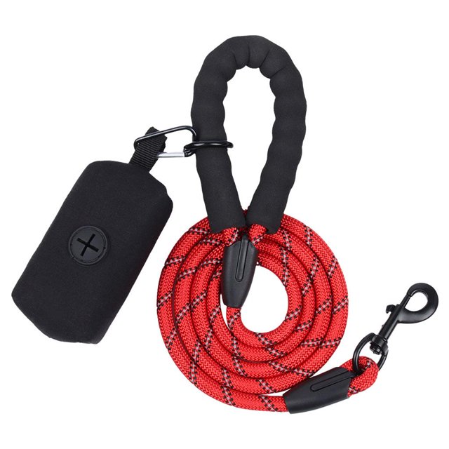 Correa de cuerda para perro mascota Correa grande para rojo Gloria Correa de cuerda de tracción