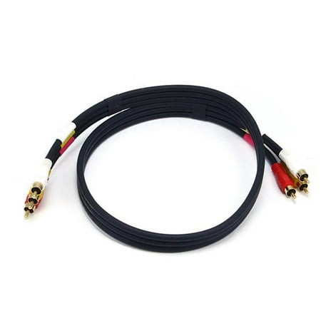 - Monoprice RCA Coaxial Compsite Video and Stereo Audio Cable, 3ft
