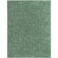 thumbnail image 3 of Unique Loom Davos Shag Collection Area Rug - Solid (7' 10" x 10' Rectangle Sage), 3 of 7