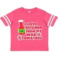 thumbnail image 3 of Inktastic I Love Ketchup from My Head Tomatoes Boys or Girls Toddler T-Shirt, 3 of 5