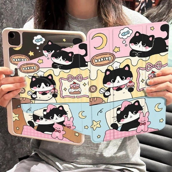 Tuohive Protective Case for iPad Air4/Air5 Mini4/5/6 25s A16 Gen11th Air 11 Air 13 Inch Gen7 Gen8 Gen9 M2 Air6 M3 Air7 M4 24s Pro11 Air2 10th Gen Pro 12.9 Gen5/6