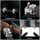 thumbnail image 5 of 1 par de activadores de juegos portátiles, accesorios creativos para juegos compatibles con R11s, 5 of 6