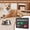 D, variant on NWOKYZGH 1Pc Feeding Reminder Sign with Magnet, Pet Feeding Tracker with Have We Been Fed, Acrylic Slider Sign for Fridge, AM PM Feed Chart Sign with Yes No Option