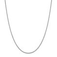thumbnail image 4 of Sterling Silver 1.4mm Box Chain Necklace Size 26, 4 of 5
