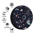 thumbnail image 4 of Bingfone Galaxy2 pour Housse de Pneu de Rechange Protecteurs de Roues Universels Étanches pour Véhicule Récréatif Remorque de Voyage SUV Camion-14 Pouces, 4 of 6