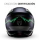 thumbnail image 4 of Casco Para Motocicleta Deportivo Abatible Certificado Dot Gaon  Integral, 4 of 9