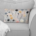 thumbnail image 2 of Designart "Subdued Grey Botanical Plans" Botanical Printed Throw Pillow, 2 of 5