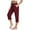 Red, variant on Chenyin Women's Yoga Capri Pants Loose Soft Leggings Workout Jogger Cropped Pants for Women with Pockets