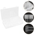 thumbnail image 3 of Shisuyan Loose Bead Box Compartment Organizer with Divider Multi-grids Beads Storage Case Small Parts Box, 3 of 9