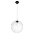 thumbnail image 3 of Placido Collection Pendant D15.7 H16.5 Lt:1 Black and Clear Finish, 3 of 5