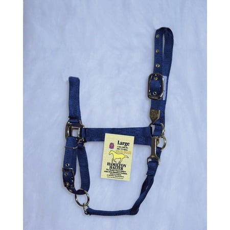 ADJUSTABLE CHIN HORSE HALTER WITH SNAP