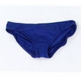 thumbnail image 6 of Lauren Ralph Lauren INDIGO Solid Hipster Bikini Swim Bottom, US 6, 6 of 6