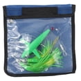 thumbnail image 2 of Feather Trolling Skirt Tuna Lure for Big Game Fishing Rigged with Steel Hook, 2 of 9