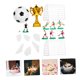 thumbnail image 5 of unbranded 1Jgo Conjunto De Decoraciones Para Pastel Con Fútbol En Plástico Para Eventos Y Cumpleaños, 5 of 7