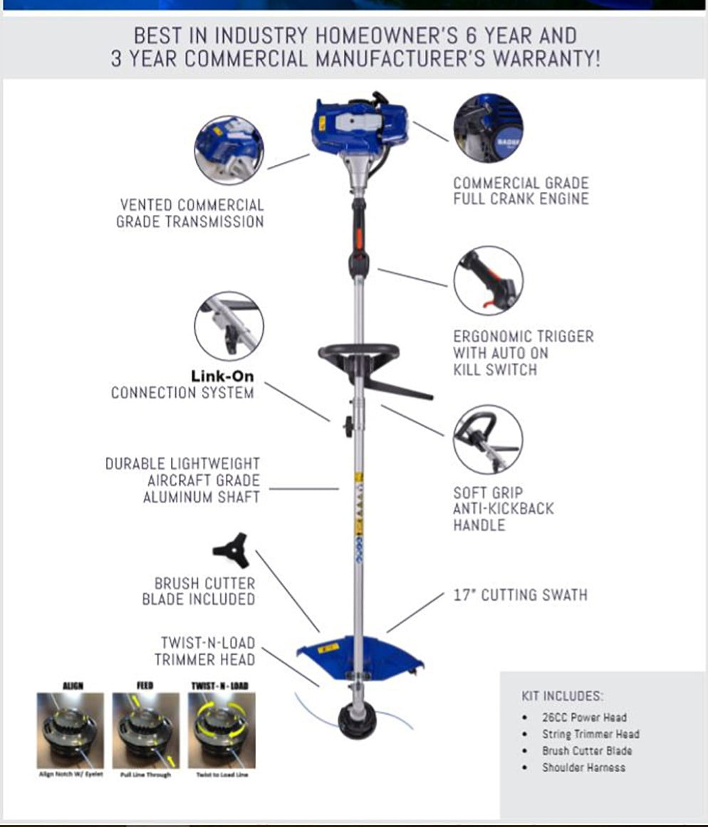 badger trimmer attachments