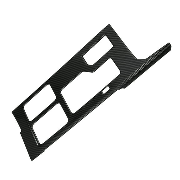 Unique Bargains Carbon Fiber Pattern Central Control Gear Shift Panel Cover Trim Accessories for Toyota Tundra 2022 2023