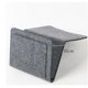 thumbnail image 4 of Bedside Felt Storage Bag with Pockets Bed Sofa Desk Hanging Organizer for Phone Magazines Tablets, 4 of 5