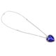 thumbnail image 1 of Collares Joyas,Colgante de corazón de amor azul Collares de corazón de amor Regalo del día de San Valentín Rendimiento impulsado, 1 of 9