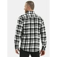 thumbnail image 5 of George Men's & Big Men's Relaxed Fit Double Pocket Flannel Shirt, Sizes XS-3XLT, 5 of 5