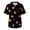 Black, variant on Halloween Scrubs Top for Men V Neck Spooky Bat Printed Scrub Tops Halloween Nurse Uniforms with Pockets