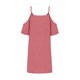 thumbnail image 5 of Puntoco Vestidos Mujer Verano Sexy Sin Tirantes Manga Con Cuello En V Vestido De Mujer Falda Casual Hasta La Rodilla, 5 of 5
