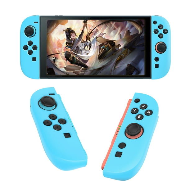 Para 2 Joy-Con Controller Silicone Protective Case () Azul