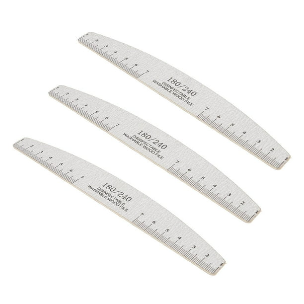 Kit De Lima De Uñas, Limas De Uñas Lavables DIY 50 Piezas Multifuncional Ligero Para Salones