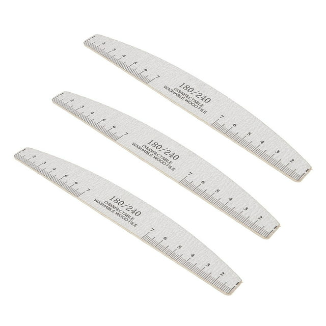 Kit De Lima De Uñas, Limas De Uñas Lavables DIY 50 Piezas Multifuncional Ligero Para Salones