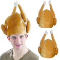 thumbnail image 4 of Funny Holiday Party Electric Turkey Hat, Christmas Hat, Shark Hat, 4 of 4